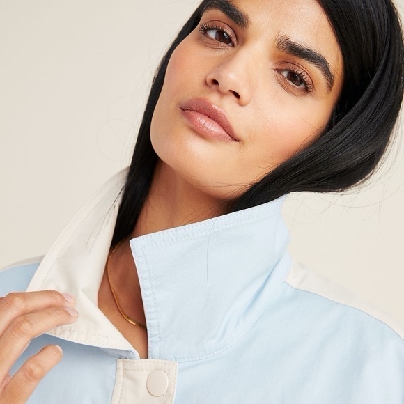 Anthropologie Catelyn Colorblocked Utility Anorak Jacket, Size Medium - Picture 3 of 14